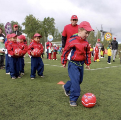 Фестиваль футбола среди дошкольников